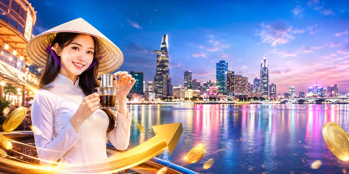 Người phụ nữ đội nón lá tại TP.HCM nhận thưởng hoàn tiền qua thiết bị di động