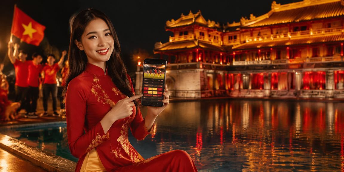 Người dùng tại Huế dùng app casino trong lễ hội địa phương để nhận voucher